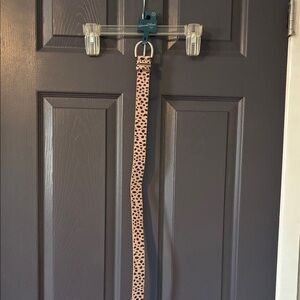 Universal Thread Pink Leopard Print Belt